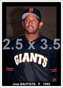 Jose Bautista - 1995 San Francisco Giants - choose a size - full color print - Picture 1 of 5