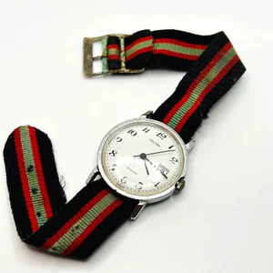 Vintage Stainless Steel KELTON ARMACHOC Date Wristwatch - Picture 1 of 5