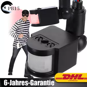 DC 12V Infrarot Bewegungsmelder für Außen 180° Pir Sensor LED Bewegungssensor - Bild 1 von 13