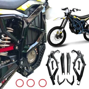 Gloss Black Frame Guards Fairing Body Kit Cover L+R For Sur-Ron Ultra Bee 2023+ - Picture 1 of 11