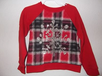 ARIZONA JEAN CO - TODDLER - SWEATSHIRT - RED - SIZE 4T   (BBLK-21-12x2) - Image 1 of 3