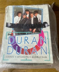 1985 Topps Duran Duran Collectible Cards Wax Box - Picture 1 of 5