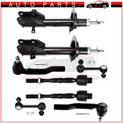 For 2007 - 2010 Ford Edge Lincoln MKX FWD Front Struts & Sway Bars & Tierods US - Image 1 of 4