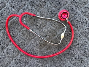 Double Dual Head Stethoscope Doctor Nurse Cardiology Stethoscope - Picture 1 of 4