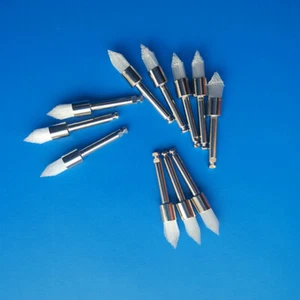 200 piezas pulido pulido dental blanco nailon cepillo prophy tipo pestillo cónico - Imagen 1 de 7