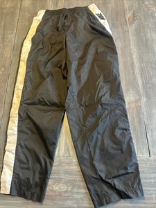 Pantalones Nike Vintage Para Hombre XL Breakaway Snap Negro Pista Cortavientos Y2K Años 90’s - Imagen 1 de 11