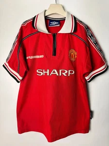 CAMISETA DE FUTBOL PARA EL HOGAR 1998 2000 CAMISETA DE FUTBOL NIÑOS TALLA XS - Imagen 1 de 4