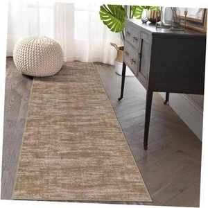 Non Slip Runner Rug Washable Rugs Bath Rug Flannel Soft Rug Runners for - Picture 1 of 8