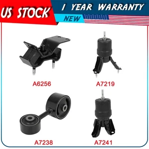 Engine Motor Mount Kit For Toyota Camry 1997-2001 L4 2.2L Set 4PCS A6256 A7241 - Picture 1 of 17