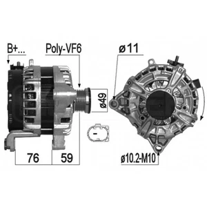Alternator EB1102G 554051RI 554051RIB 0 125 812 001 0 125 812 002 7 645 044 - Picture 1 of 2