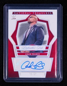 Adam Pearce 2024 Panini National Treasures WWE Auto 15/25 Definitive Ink [don79 - Picture 1 of 2