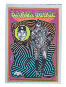 2025 Topps Chrome ULTRA VIOLET ALL-STARS #UV-2 AARON JUDGE New York Yankees SSP - Picture 1 of 2