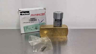 Parker F800BT Low Control Valve 2000 PSI 1/2" - Image 1 of 4
