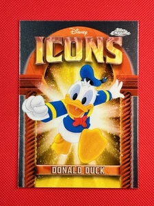 2025 Disney Topps Chrome Donald Duck ~Disney Icons~ #DI-35 🐤 - Bild 1 von 2