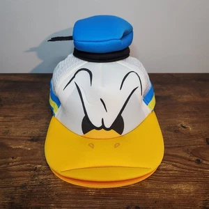 Disney Parks Angry Donald Duck Foam Mesh Trucker Baseball Cap Adult Sz Snap Back - Picture 1 of 6