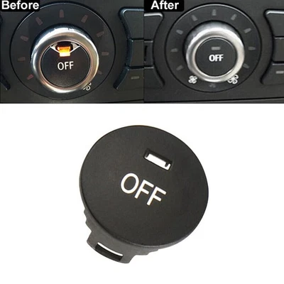Premium Replacement Cap for Center AC OFF Switch Button For E60 E61 E63 E64 - Image 1 of 4