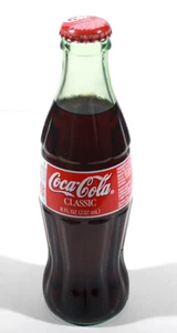 2002 SALT LAKE WINTER OLYMPISCHE SPIELE COCA COLA 8 OZ FLASCHE MIT COKE NEUWERTIG! - Bild 1 von 3