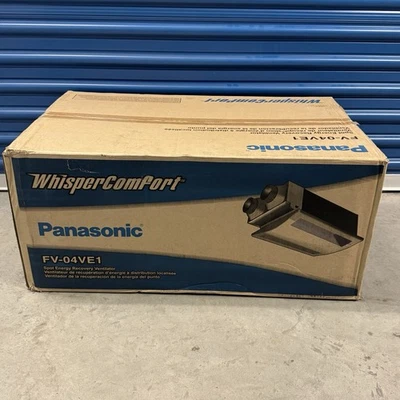 Panasonic FV-04VE1 WisperComfort Balanced Air Solution New Factory Sealed - Image 1 of 4