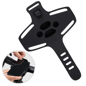 Shock Absorbing Silicone Bike Phone Holder for Road and Mountain Bikes - Picture 1 of 12