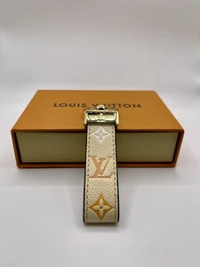 Portachiavi originale LOUIS VUITTON bianco monogramma drago M65221 - CX0197 - Foto 1 di 5