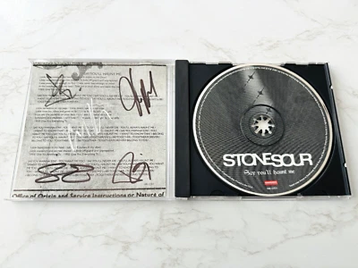 Stone Sour Say You'll Haunt Me CD Single PROMO! SIGNED! Corey Taylor AUTOGRAPHED - Image 1 of 4