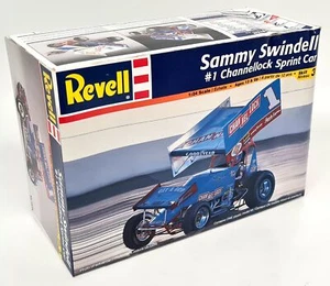 Revell 1/24 Sammy Swindell Channellock Sprint Car #1 Plastic Model Car Kit  - Picture 1 of 6
