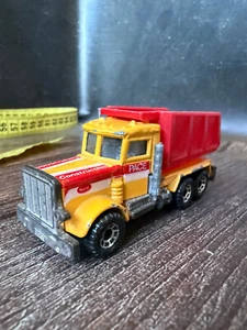 Peterpilt Dump Truck 1:80 Vintage Diecast car model toy Matchbox 1981 - Picture 1 of 12