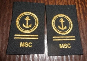 MSC de EE. UU., Comando Militar de Sealift, Hombros Suaves, Supervisor de Cubierta - Imagen 1 de 1