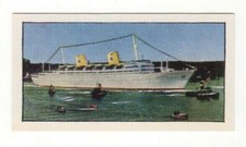 World’s Passenger Liners 1963. Gripsholm, Swedish-Americn Line at Genoa