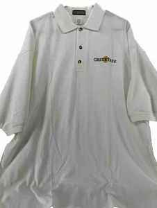 La Loving Men’s White Polo XXL Green Tree Logo - Picture 1 of 7
