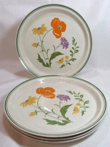Arklow Brendan Erin Stone Ireland Hard to Find LOVERLY Four (4) Dinner Plates GC - Picture 1 of 10