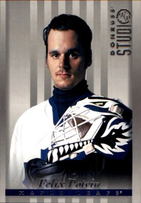 Felix Potvin TORONTO MAPLE LEAFS 1997-98 Donruss Studio #66 - Image 1 of 2