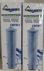 2 Pack Spring Source Coffee Machine Water Filter Cmf001 ? Jura Blue ?Compatible?