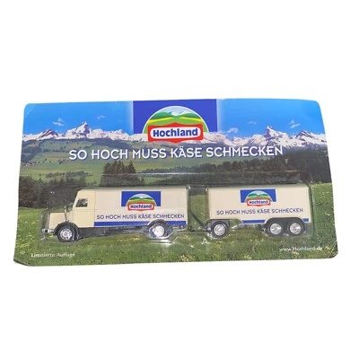 Grell HO 1:87 Scale Truck Highland So Hoch Must Quese Delivery Truck Foto 1 de 4