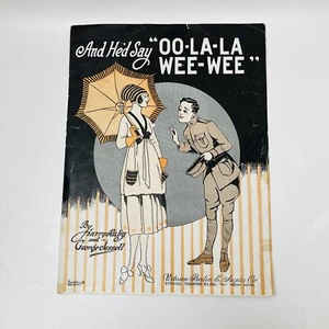 And He’d Say „Oo-La-La-Wee-Wee“ Noten 1919 von Harry Ruby & George Jessell - Bild 1 von 7