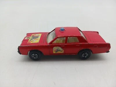 Vintage Lesney England Matchbox Superfast Series N0. 59 OR 73 Mercury Fire Chief - Image 1 of 4
