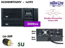 to595~ Tripp Lite 5000 Online UPS SU5000RT3UHV 5kva 208v 240v #NewBatt+Warnty