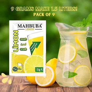 Zitrone  Instantgetränk, traditioneller türkischer Obsttee - 9 g Beutel macht 1,5 l - Bild 1 von 2