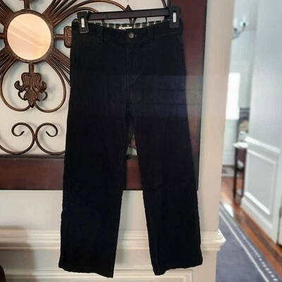 Pantalones gruesos de pana azul oscuro OSHKOSH para niños 7X Foto 1 de 4