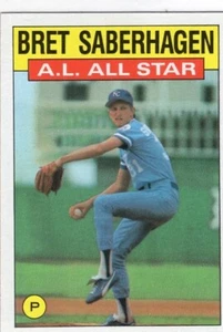 Bret Saberhagen 1986 Topps #720 All Star - Picture 1 of 1