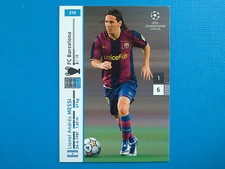 PANINI CHAMPIONS LEAGUE Trading Card 2007-08 2008 Lionel Messi Barcelona RARE