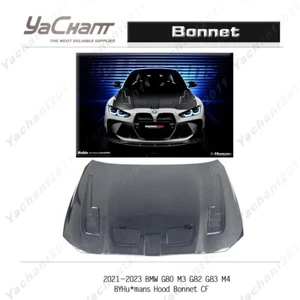 Carbon Auto BYHu*mans Bonnet Cover Kit For 21-23 BMW G80 M3 G82 G83 M4 Hood - Bild 1 von 12