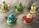 Tetley GB Limited - 1996 - Miniature Tea Pot Collection - 5 Pieces