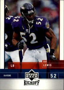2005 Kickoff (Upper Deck) Football "Main Set" Cards - Picture 1 of 77