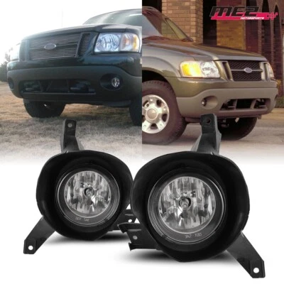 Par de luces antiniebla transparentes para Ford Explorer Sport Trac 2001-2004 2005 Foto 1 de 4