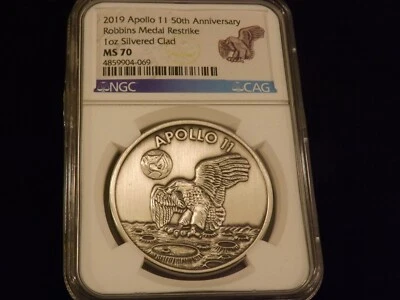 2019-P   Appollo   50 Th Ann     NGC MS  70 - Image 1 of 2