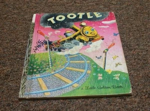 VINTAGE A LITTLE GOLDEN BOOK, TOOTLE, edition U - Imagen 1 de 7