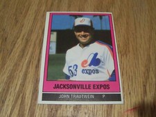 JOHN TRAUTWEIN  1986 TCMA BASEBALL CARD