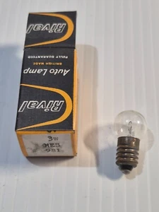 6v 3w screw panel globe bulb 981 dash warning 6 volt lucas vintage ES E10 MES - Picture 1 of 3
