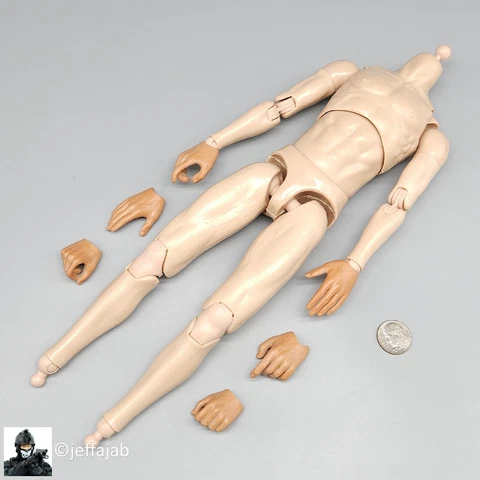 1:6 Scale Flagset End War Ghost 2.0 Male Body w/ Hands for 12" Figures Cover